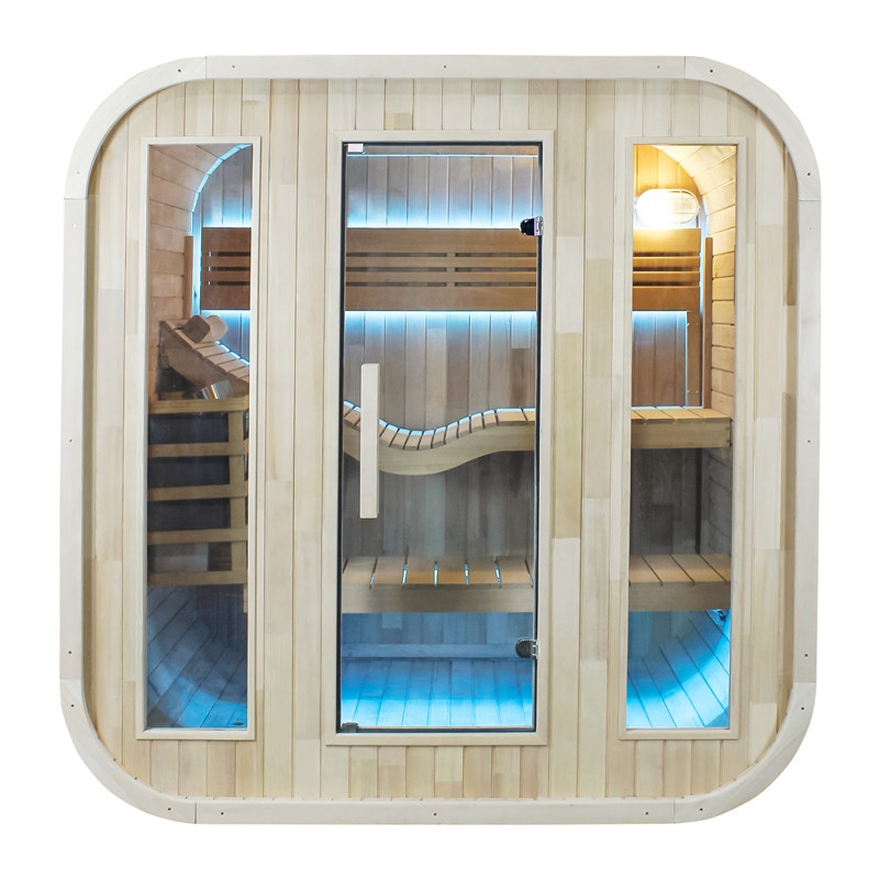 Outdoor Furniture Wooden - Sauna da Esterno dal Design Moderno,