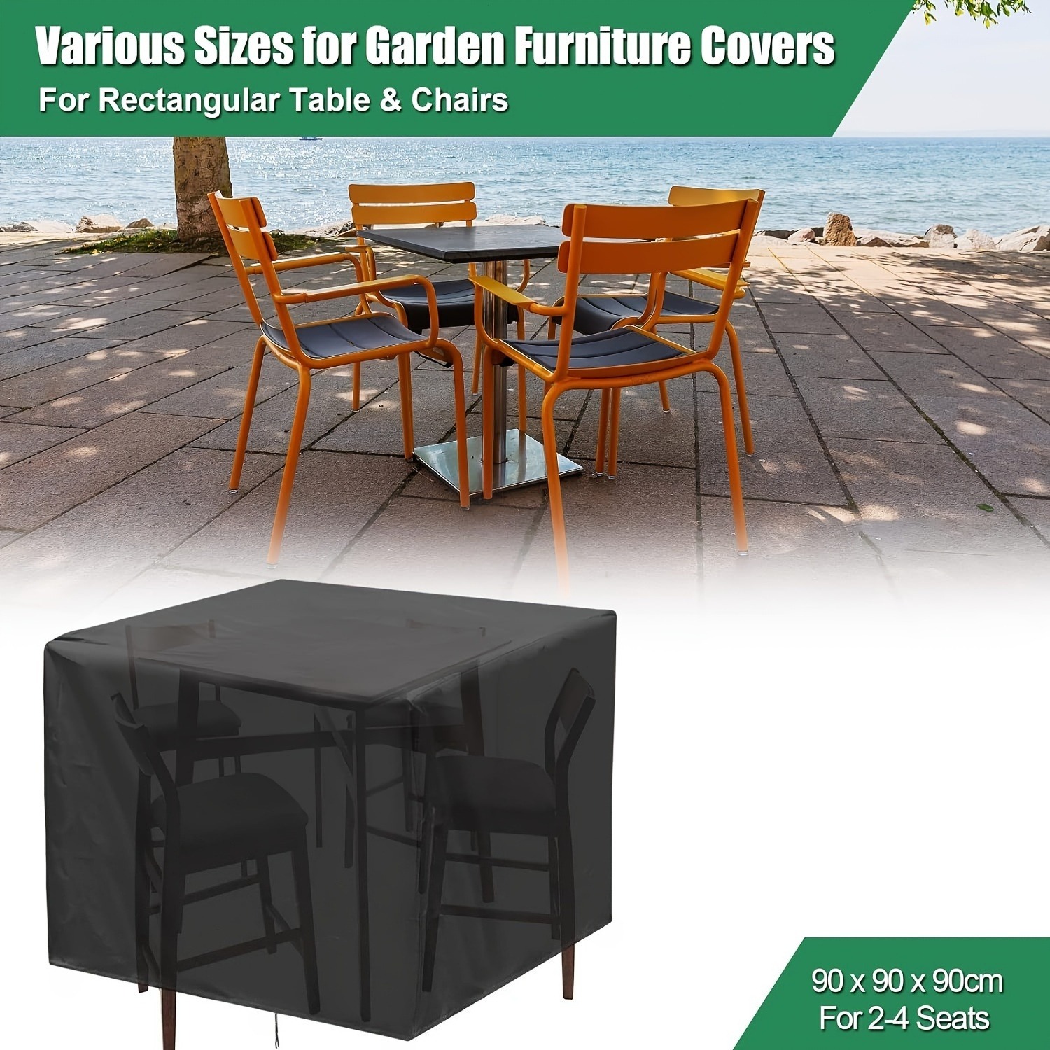 Outdoor Furniture Weatherproof - Copertura per Mobili da Giardino Resistente