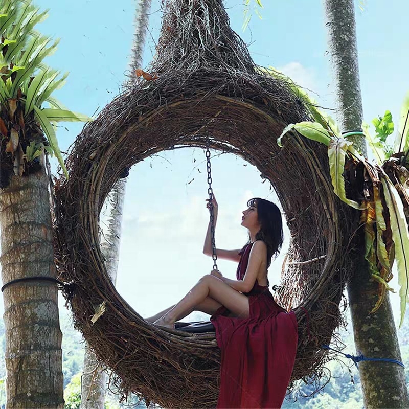 Outdoor Furniture Bali Style - Vendita calda Altalena per nido d'uccello