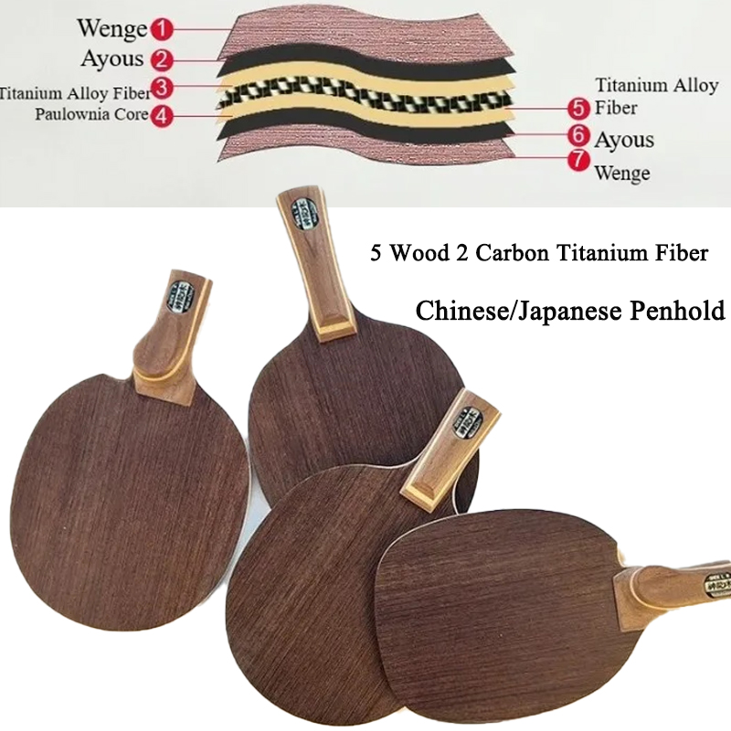 Outdoor Furniture Wooden - Racchetta da Ping Pong Professionale Cinese/Giapponese