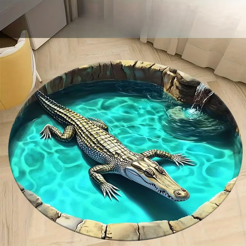 Tappeto Rotondo 3D Realistico  - Outdoor Furniture For Cafe recensione e prezzo