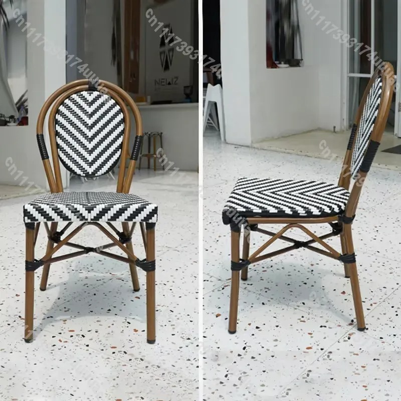 Sedia impilabile in rattan sti - Outdoor Furniture For Cafe recensione e prezzo
