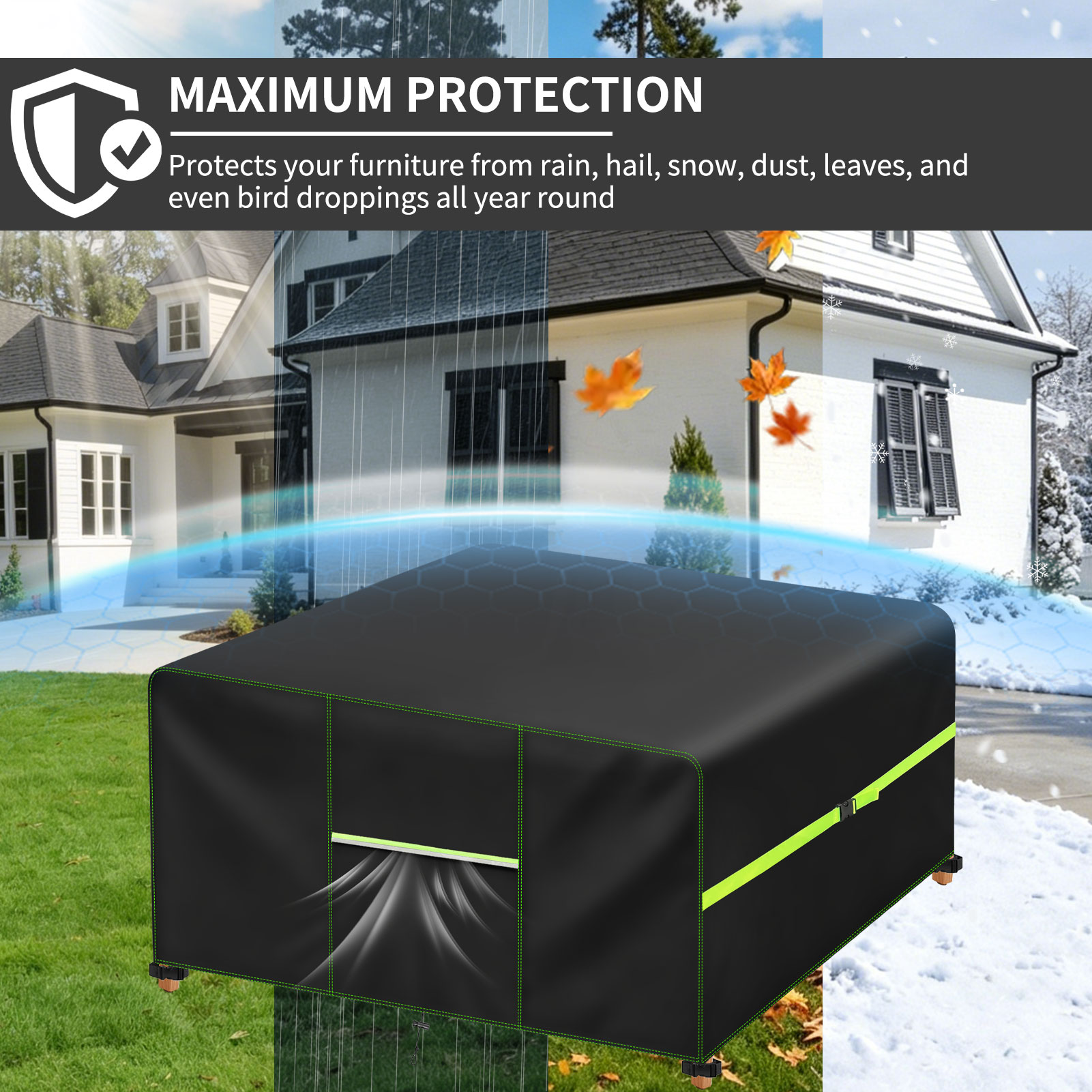 Copertura per Mobili da Giardi - Outdoor Furniture Weatherproof recensione e prezzo