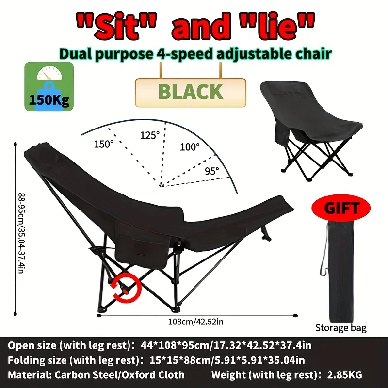 Sedia lunare pieghevole portat - Outdoor Furniture Cheap recensione e prezzo