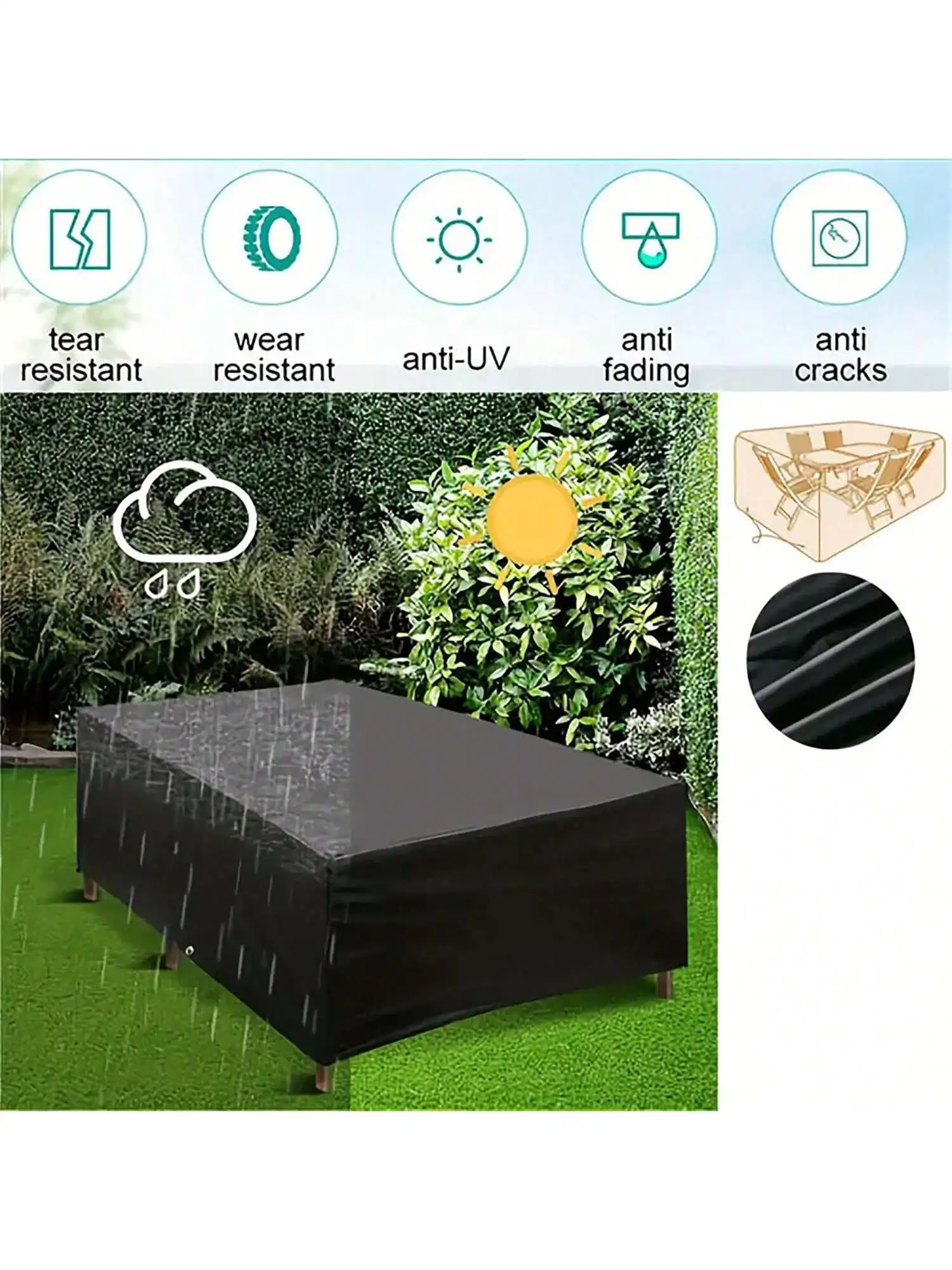 Rivestimento antipolvere imper - Outdoor Furniture Weatherproof recensione e prezzo