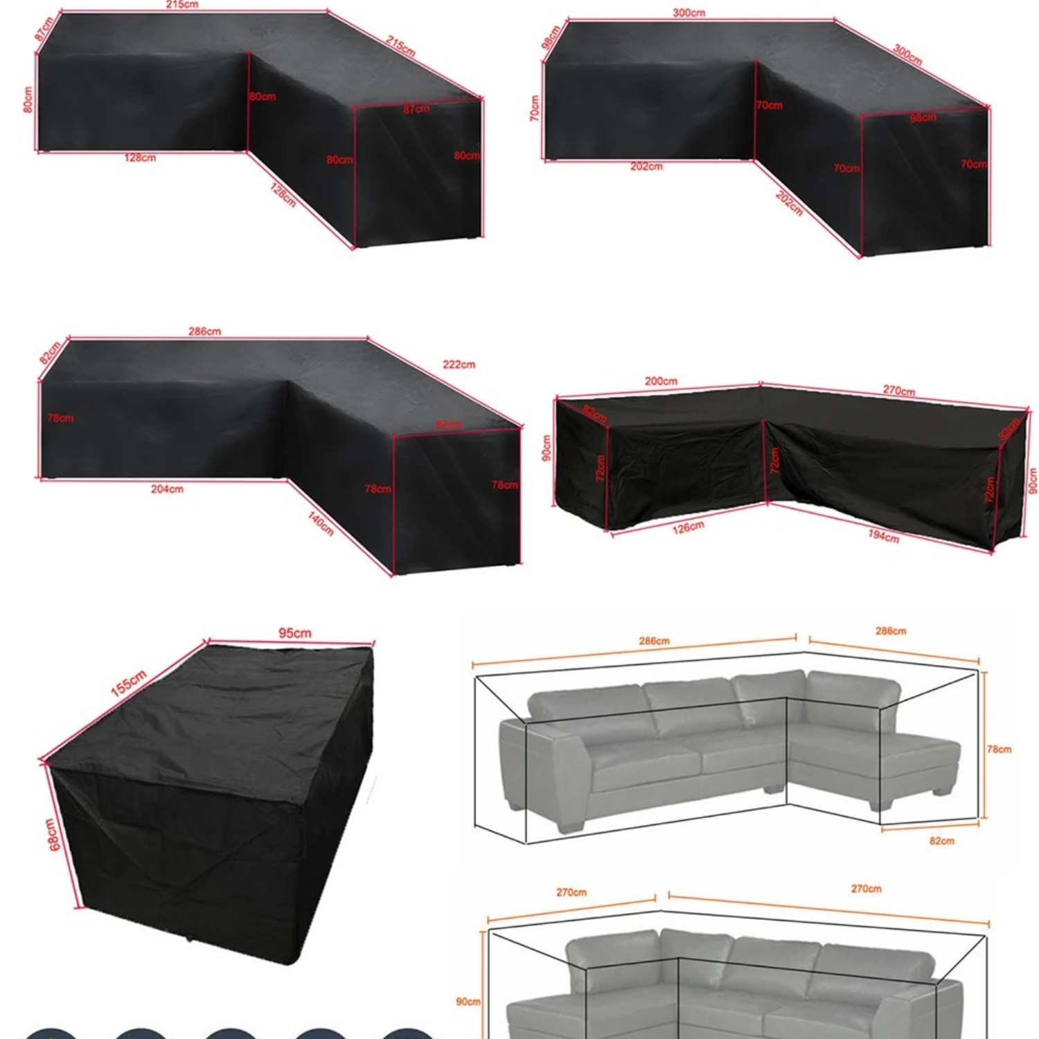 Copridivano/copridivano per es - Outdoor Furniture Cover Xl recensione e prezzo